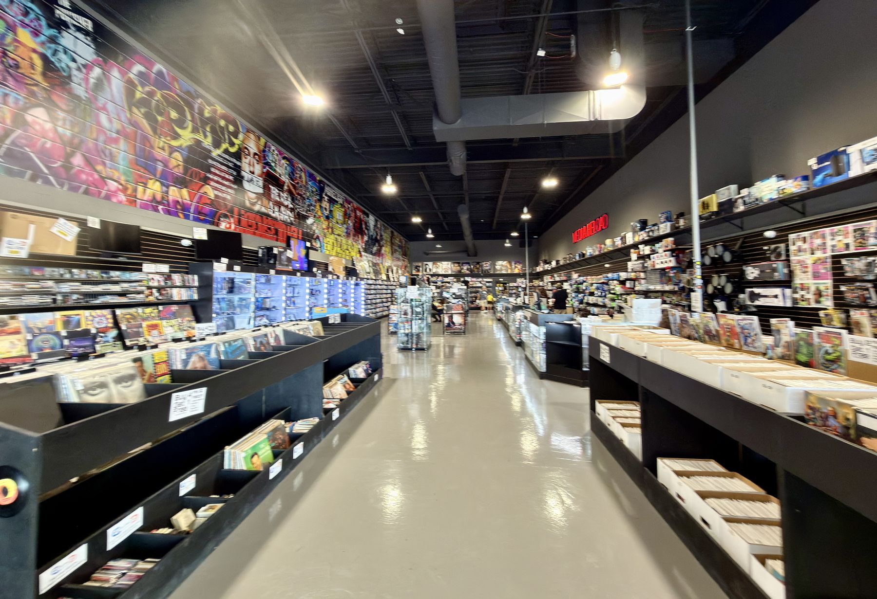 Inside a Media Reload store